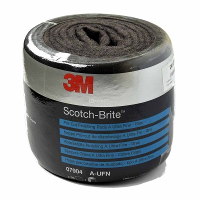 3M Scotch-Brite CF-SR S UFN Pre-Cut, серый, 115х150 мм