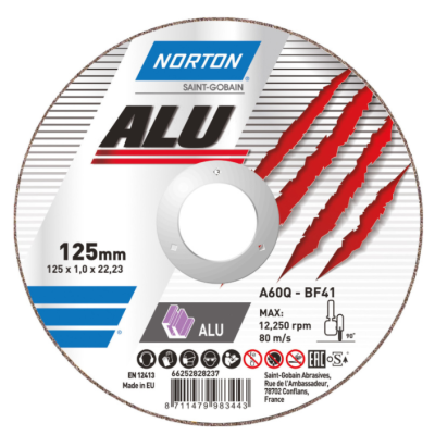 Norton Alu / Aluminium 115x1x22.23 мм