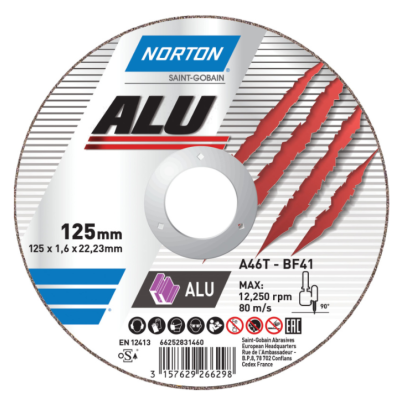 Norton Alu / Aluminium 230x3x22.23 мм