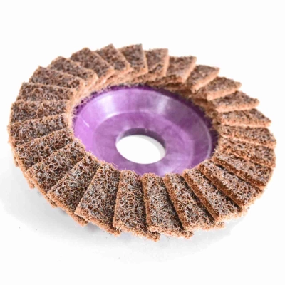 Лепестковый нетканый круг ROXPRO 115 х 22 мм, конический, Coarse