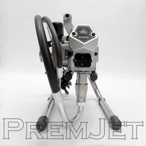 Аппарат окрасочный PJ1919 с электроприводом PremJet (1,9 л/мин, 210 bar, краскопульт/рукав 1/4
