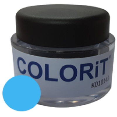 Эмаль COLORIT неоновый голубой NightFever Blue (NeonBlue), 18 гр.