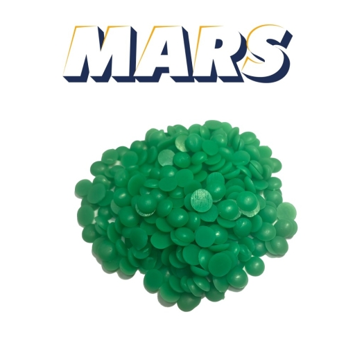 Воск литьевой MARS 555g (гранулы, зеленый)