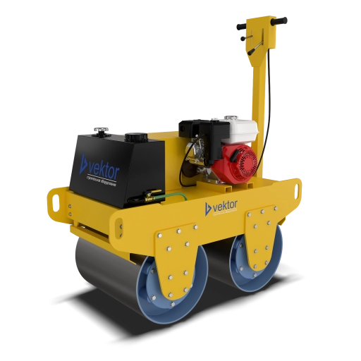 Виброкаток ручной двухвальцовый Vektor VRDR-600