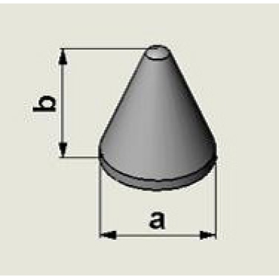 Наполнитель для галтовки CONE MC 13x16 керамика конус средняя шлифовка