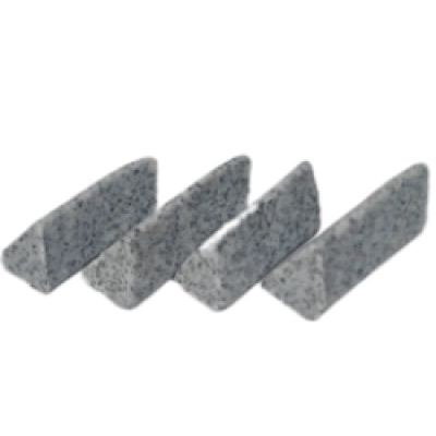 Наполнитель для галтовки RS 04/10 S керамика трехгранная призма, наклонный срез, основная шлифовка