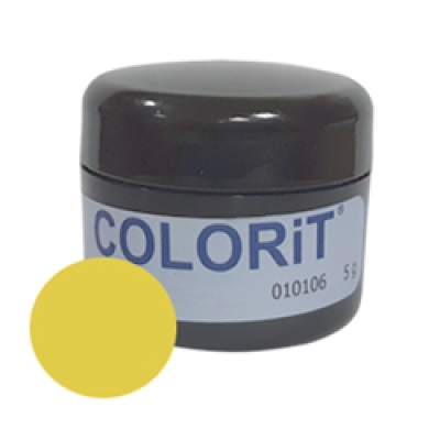 Эмаль COLORIT непрозрачный глубокий желтый Deep Yellow, 5 гр.