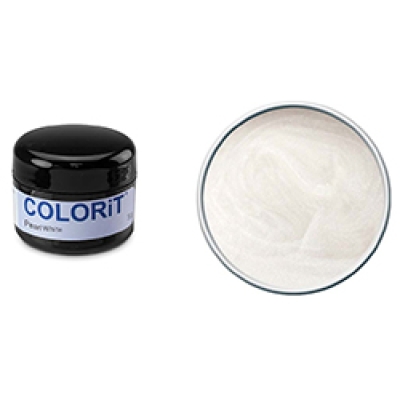 Эмаль COLORIT перламутовый белый Pearl White, 5 гр.