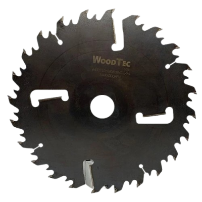 Пила дисковая Ø400 х 50 х 4,2/2,8 Z = (24 + 24) + 4 WoodTec