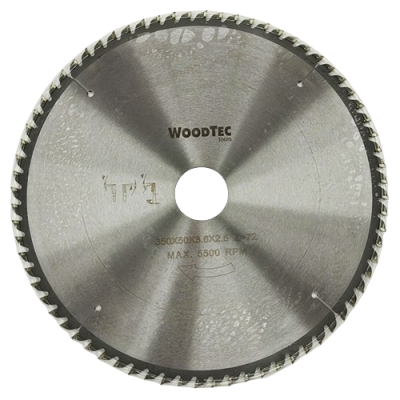 Пила дисковая Ø350 х 50 х 3,6/2,5 Z72 WZ WoodTec