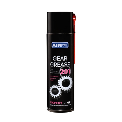 Смазка-аэрозоль для открытых передач и цепей AIMOL Gear Grease 201, 500 мл