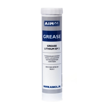 Пластичная литиевая смазка для подшипников c ЕР свойствами AIMOL Grease Lithium EP 2, 400 г