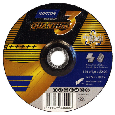 Norton Quantum 3 180x7.0x22.23 мм