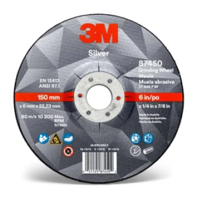 3M™ Silver Зачистной круг, T27, 180х7х22 мм