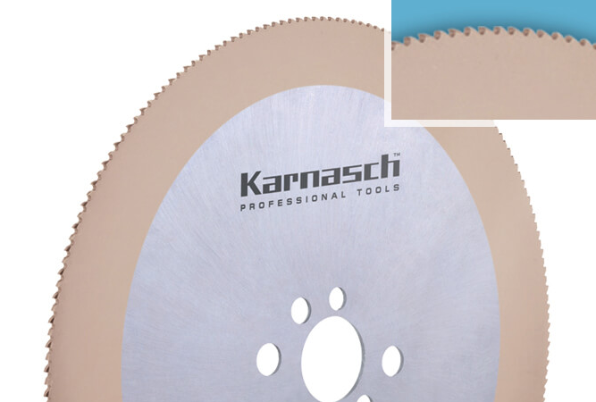 Пильные диски Karnasch HSS-Co5, с KX покрытием