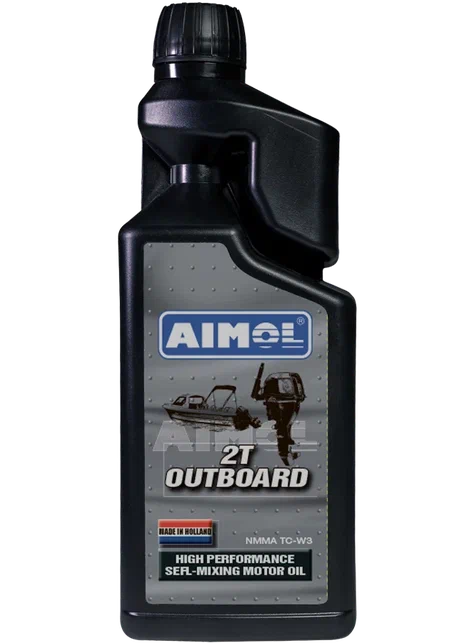 Минеральное 2-тактное масло для современных лодочных моторов AIMOL 2T Outboard, 1 л