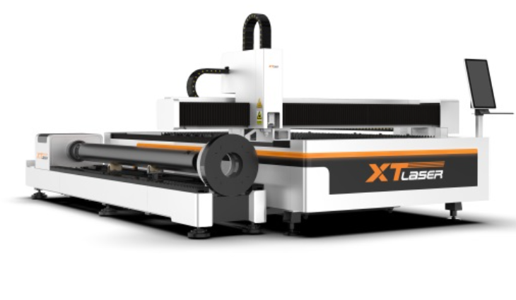Оптоволоконный лазерный станок XTLaser H2060T для резки плит и труб