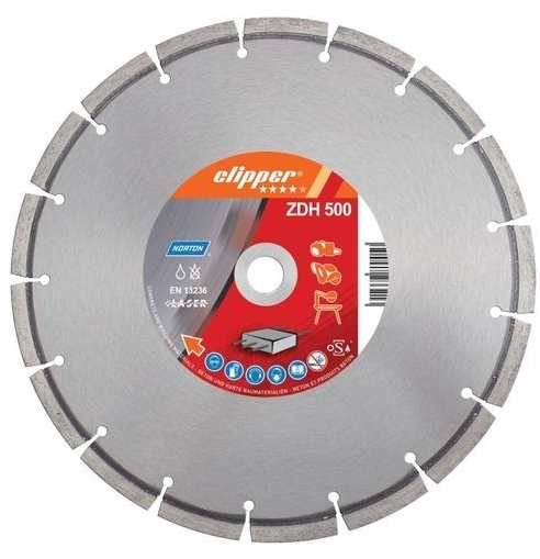 Алмазный диск Norton Clipper ZDH 500 500x25.4x3.8 мм