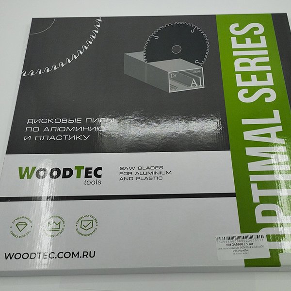 Пила по алюминию 500 x 30 x 4,2 / 3,5 Z120 POS WoodTec