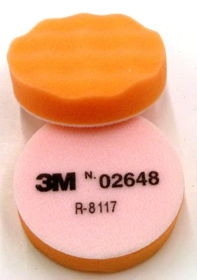 3M™ Finesse-it™ Полировальный круг рельефный поролоновый, оранжевый, 80 мм