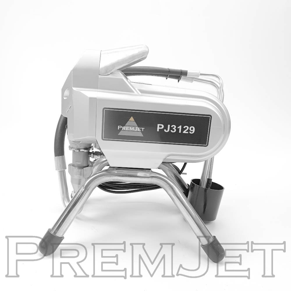 Аппарат окрасочный PJ3129 с электроприводом PremJet (3,1 л/мин, 230 bar, краскопульт/рукав 1/4" L-15м/удлинитель 50см)
