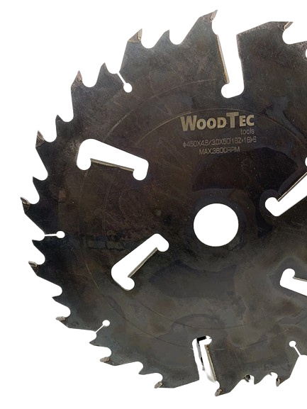 Пила дисковая 400 х 50 х 4.4/2.8 Z = 12 - 12 - 4 WoodTec