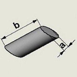 Наполнитель для галтовки ACC GC 3 x 6 керамика косой цилиндр основная шлифовка