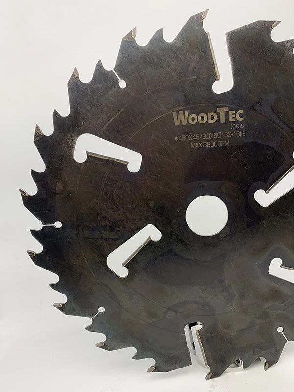 Пила дисковая 400 х 50 х 4,2/2,8 Z = (18 - 18) - 4 WoodTec
