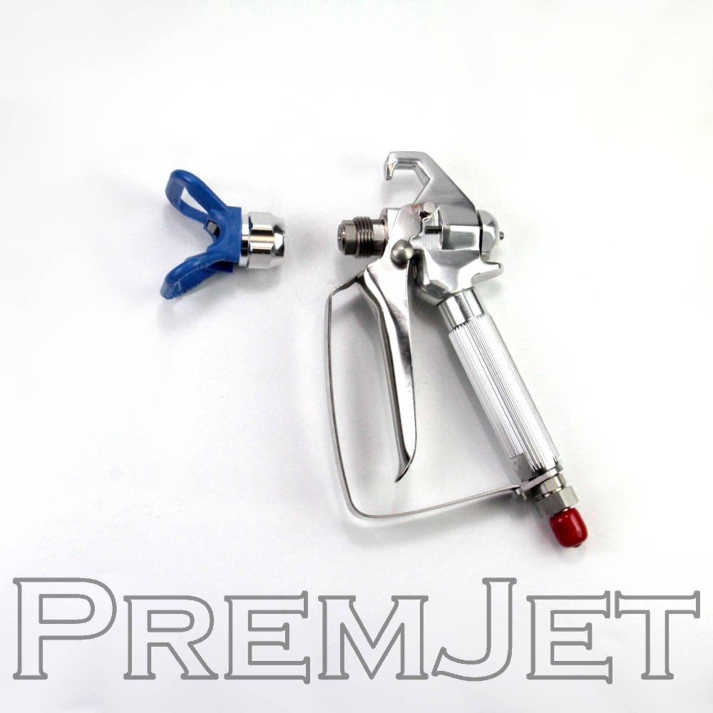 Аппарат окрасочный PJ3129 с электроприводом PremJet (3,1 л/мин, 230 bar, краскопульт/рукав 1/4" L-15м/удлинитель 50см)
