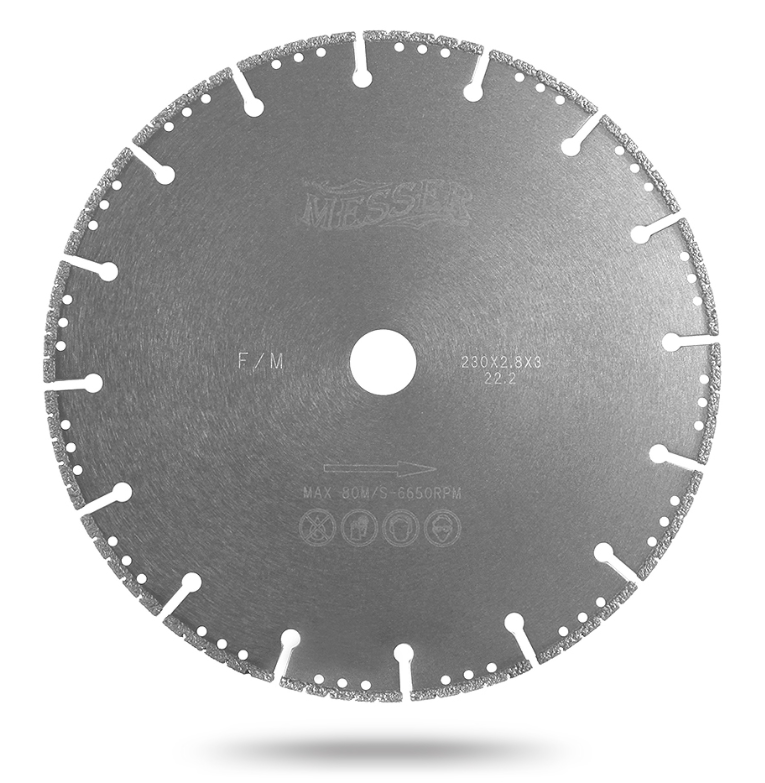 Алмазный диск для резки металла Messer F/M. Диаметр 125 мм
