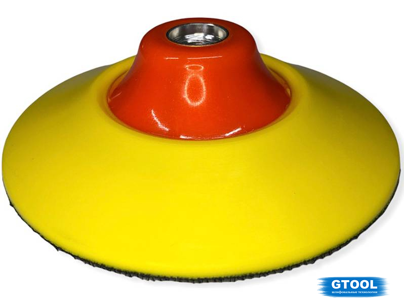 Опорная тарелка GTOOL d125 VELCRO М, уп-ка 100шт