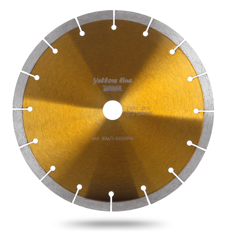 Алмазный сегментный диск Messer Yellow Line Granite. Диаметр 350 мм