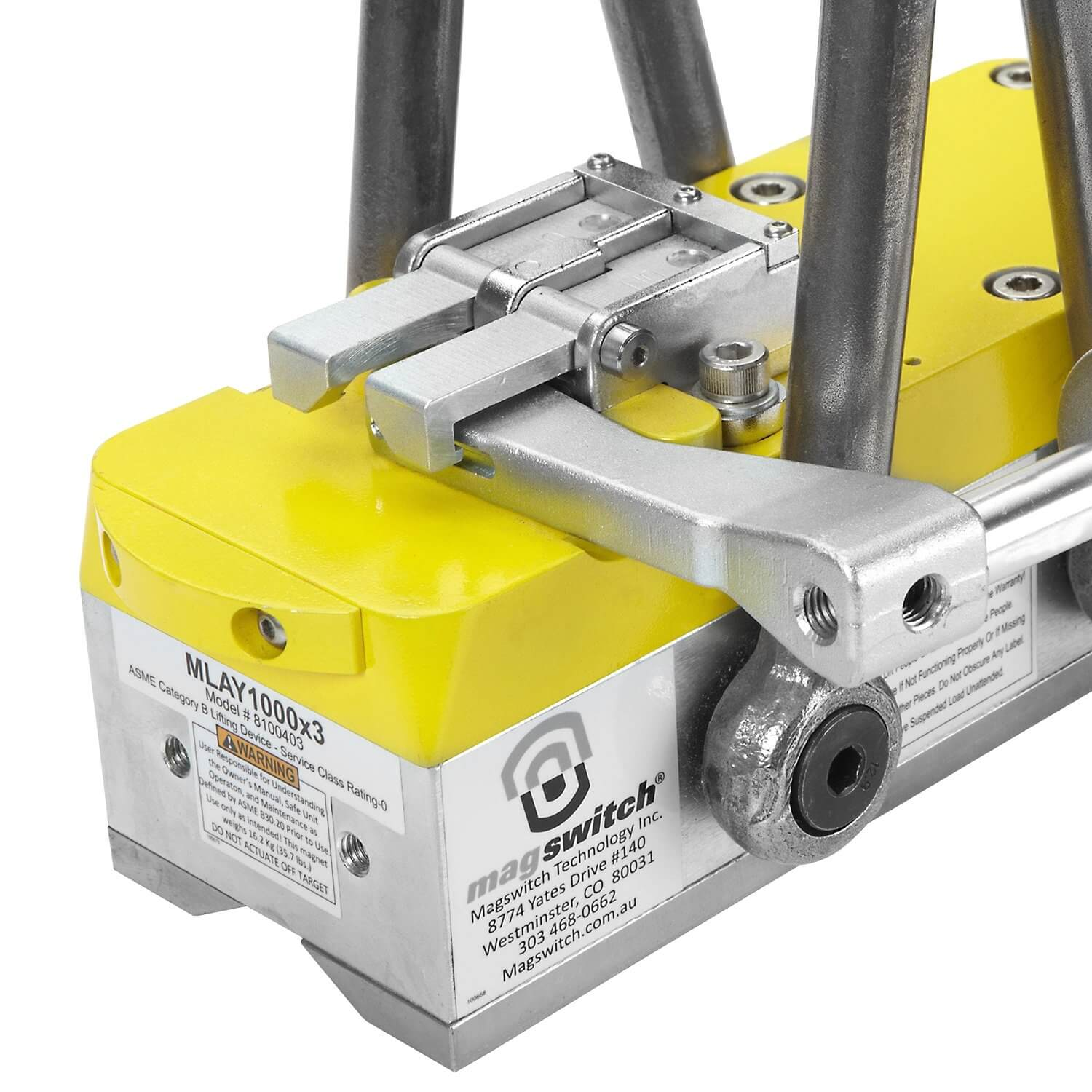 Магнитный грузозахват Magswitch MLAY1000x3 Lifting Magnet