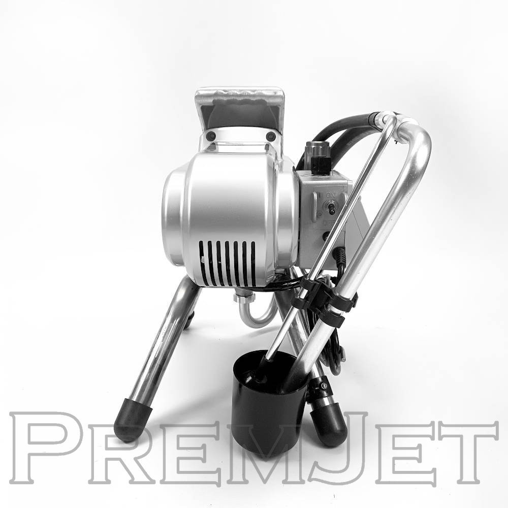 Аппарат окрасочный PJ3129 с электроприводом PremJet (3,1 л/мин, 230 bar, краскопульт/рукав 1/4" L-15м/удлинитель 50см)