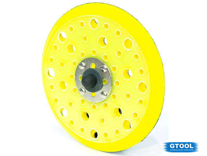 Универсальная опорная тарелка GTOOL d150, VELCRO, уп-ка 100шт