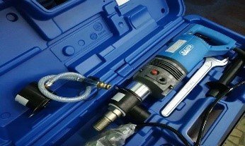 Сверлильный двигатель BAIER BDB 825 в пластиковом кейсе с переходником