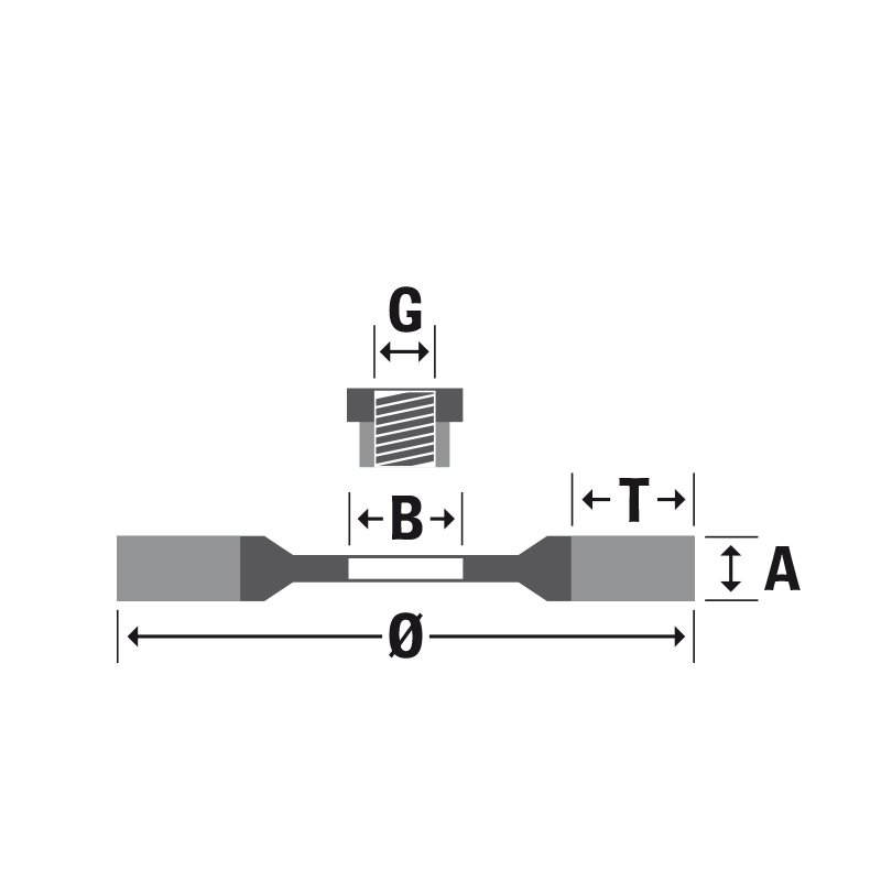 Щетка дисковая Д125*20*22,2, ворс гофр нерж сталь 0,30
