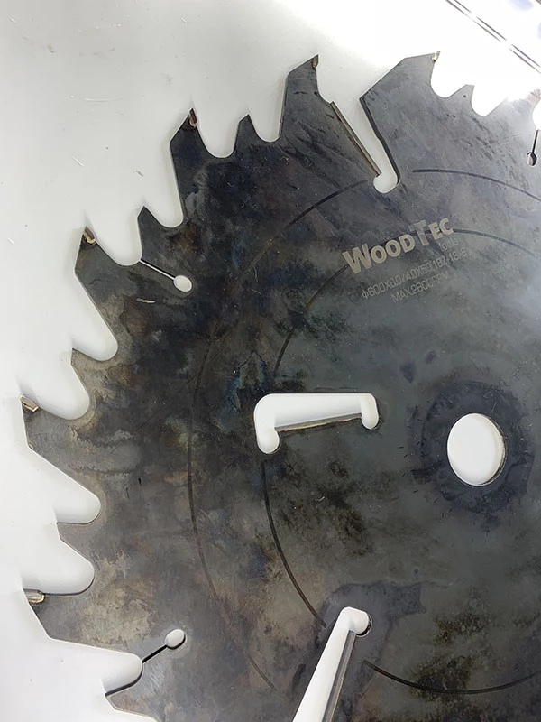 Пила дисковая 600 х 50 х 6,0/4,0 Z = (18 - 18) - 6 WoodTec