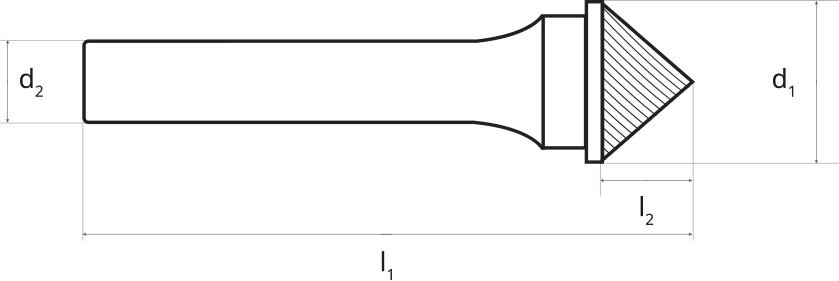 Твердосплавная борфреза Debever DK S/C