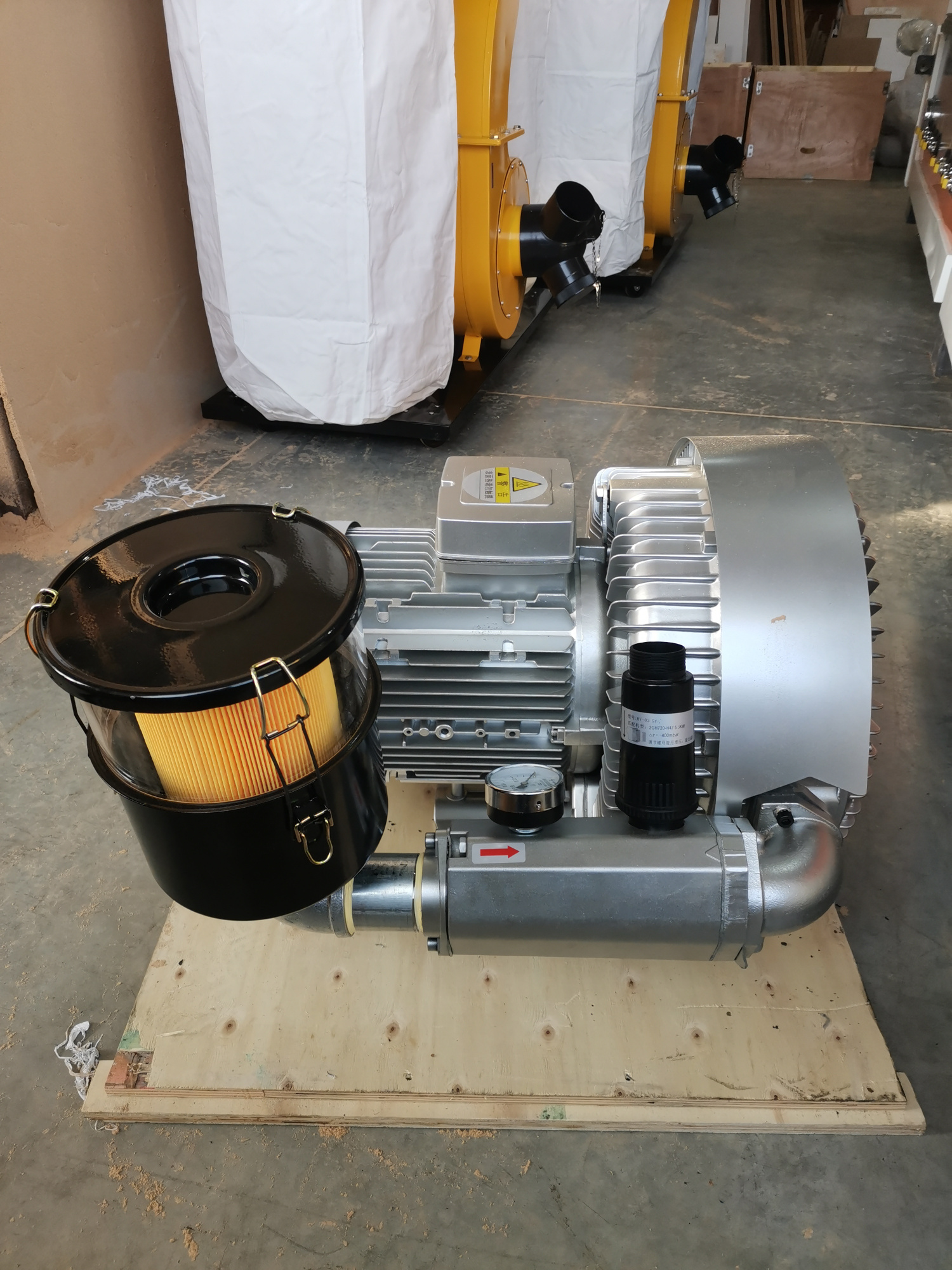 Вихревой вакуумный насос DELTAMACHINERY DM-VP-5500S