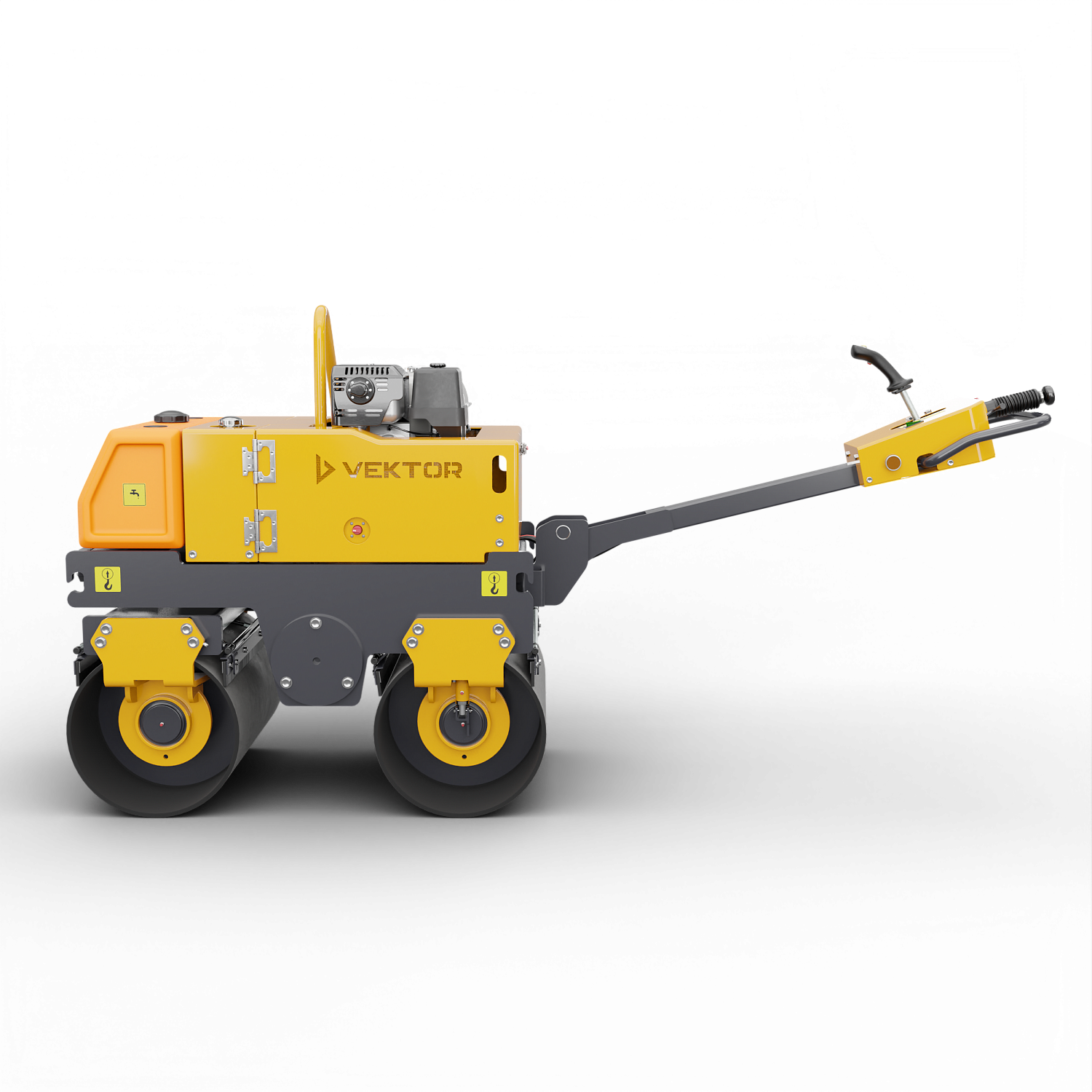Виброкаток ручной двухвальцовый Vektor VRDR-800D